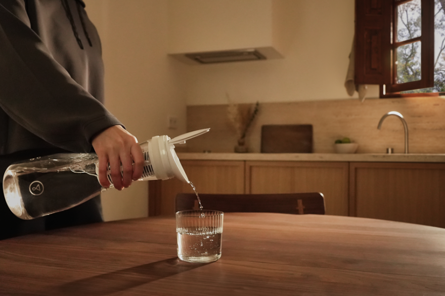 Szklana karafka filtrująca wodę PitcherPro Tappwater