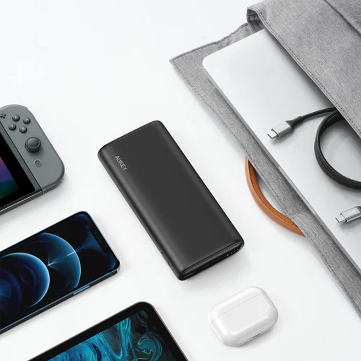 Aukey Powerbank 20000 mAh do laptopa mini 65W