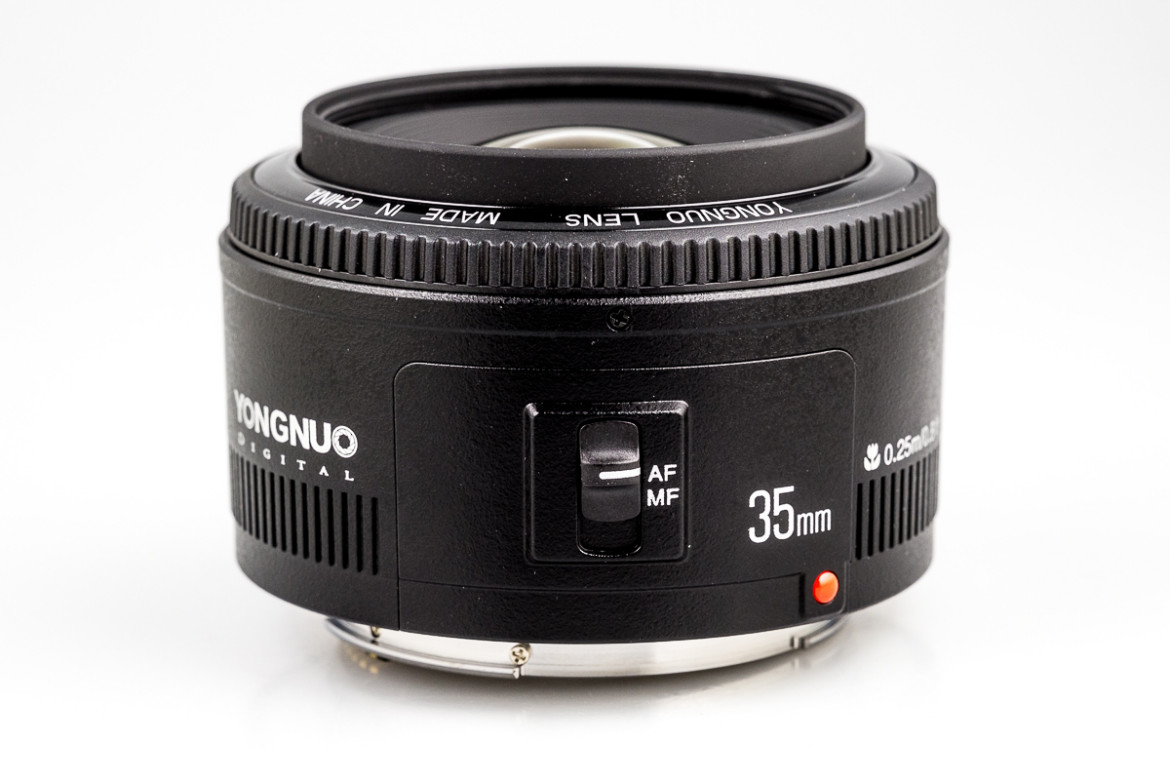 Obiektyw Yongnuo YN 35 mm f/2,0 do Nikon F