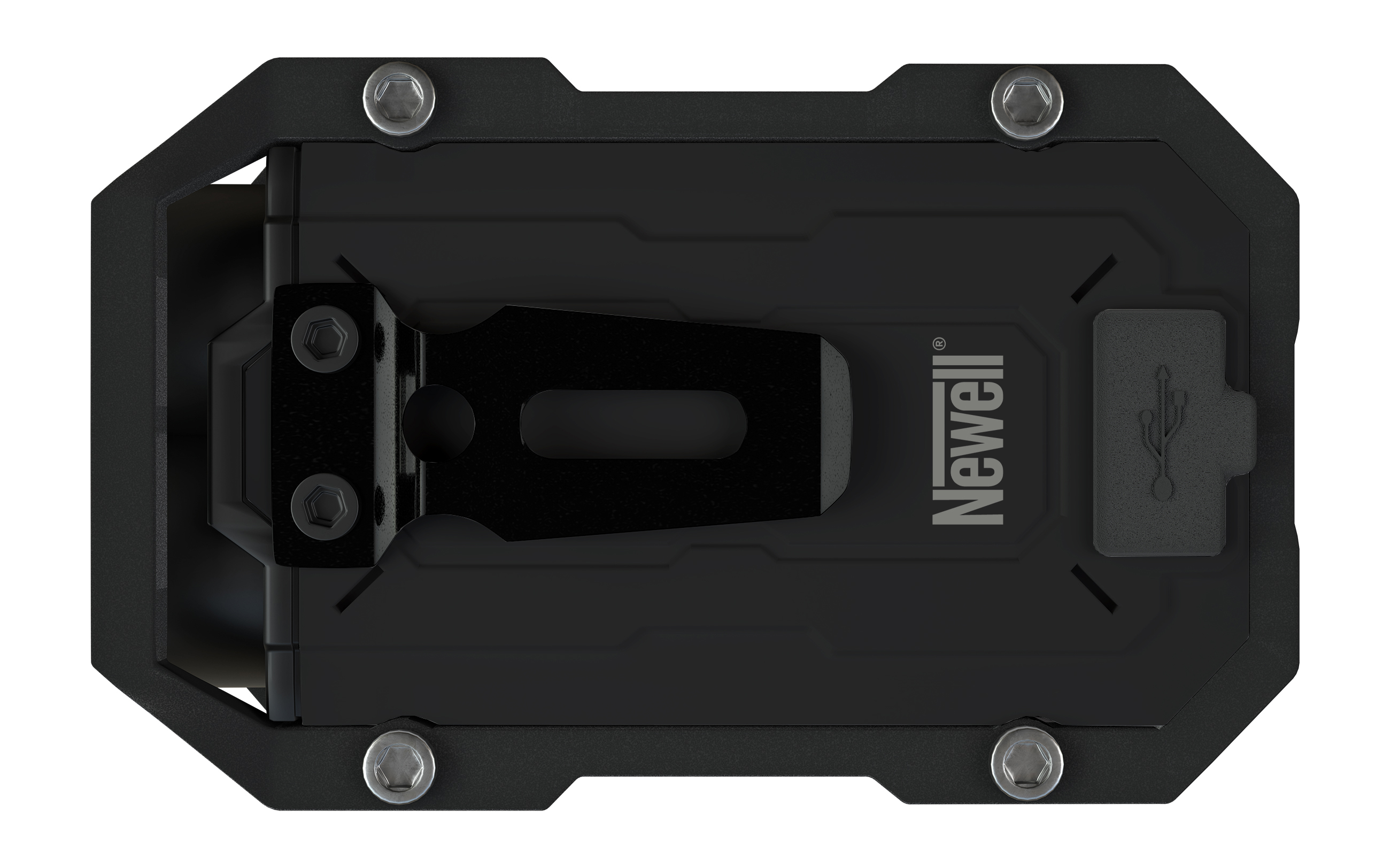 Latarka LED Newell EDC Nyks  Solid - czarna