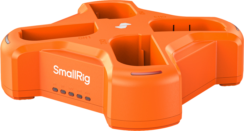 Smallrig 4838 Ładowarka 4-kanałowa do akumulatorów LP-E6NH