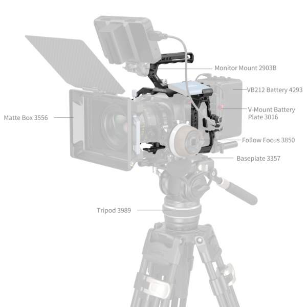 SmallRig 4574 Klatka operatorska do Blackmagic Design Cinema 6K Basic Cage