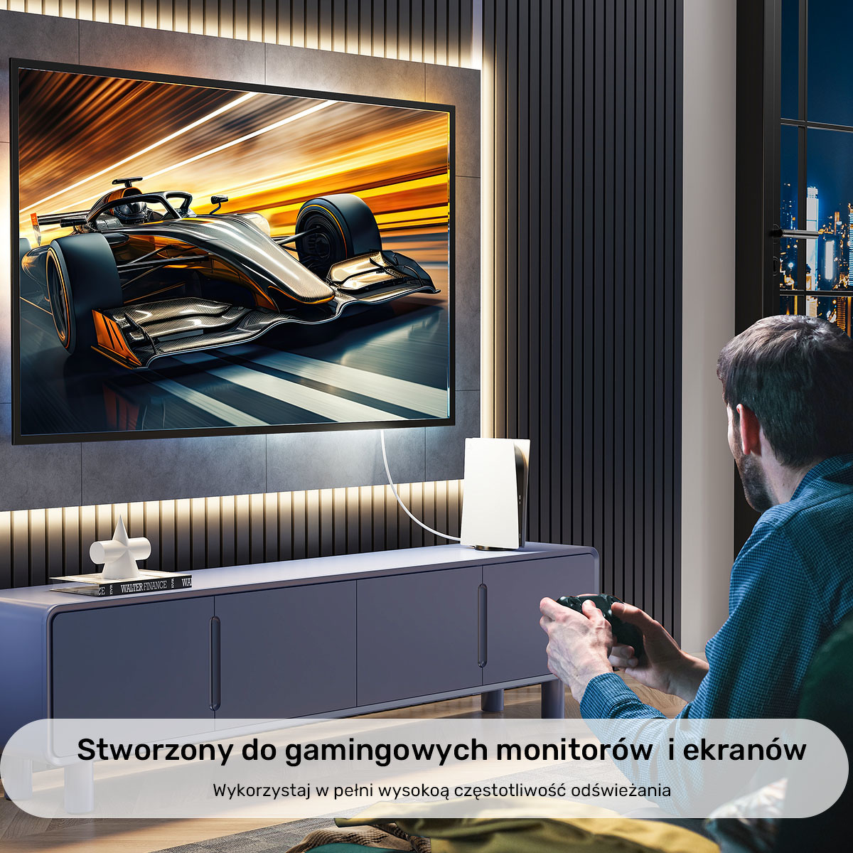 Unitek Kabel HDMI 2.0 4K biały 10m