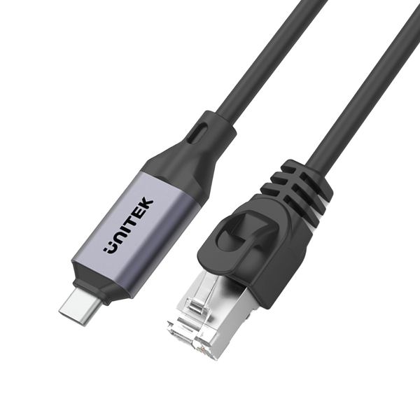 Unitek Kabel Ethernet USB C RJ-45 LAN, przewód sieciowy, 3m
