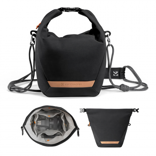 Torba fotograficzna K&F Concept Urban Wander Sling U11 5 l - czarna