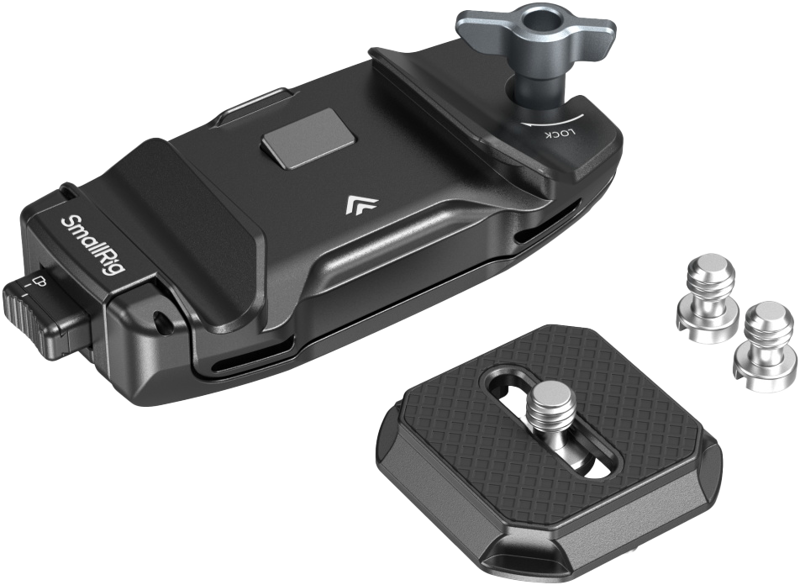 SmallRig 5053  klips do aparatu + płytka montażowa Quick Release