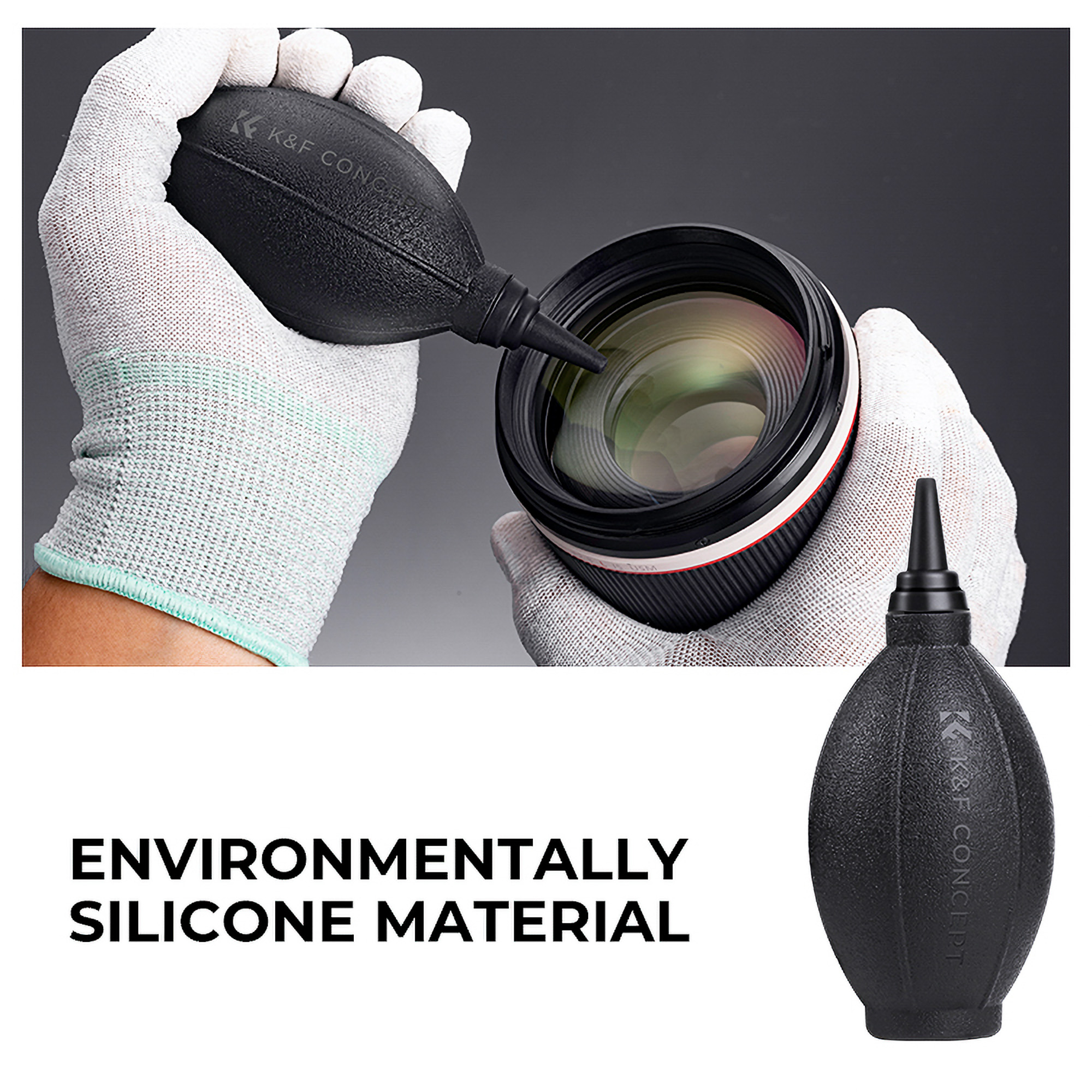 Zestaw czyszczący K&F Concept do optyki Cleaning Kit 4w1