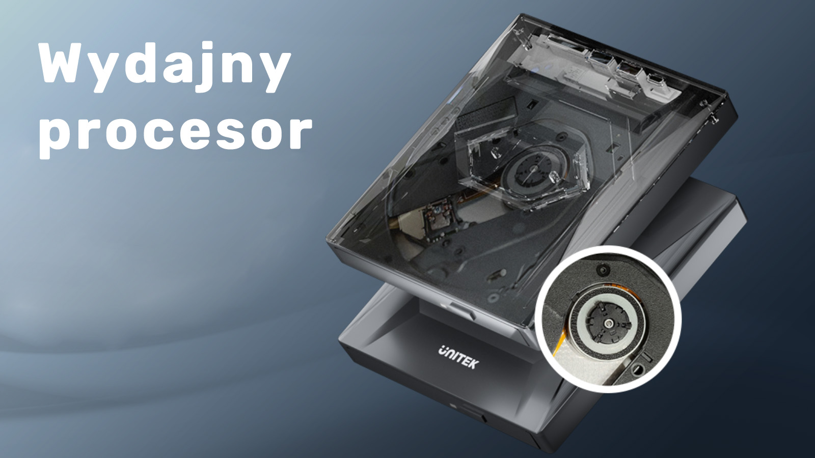 Unitek Nagrywarka zewnętrzna DVD/CD, Hub USB 5Gbps, czytnik kart SD