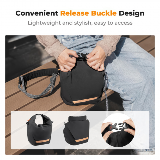 Torba fotograficzna K&F Concept Urban Wander Sling U11 5 l - czarna