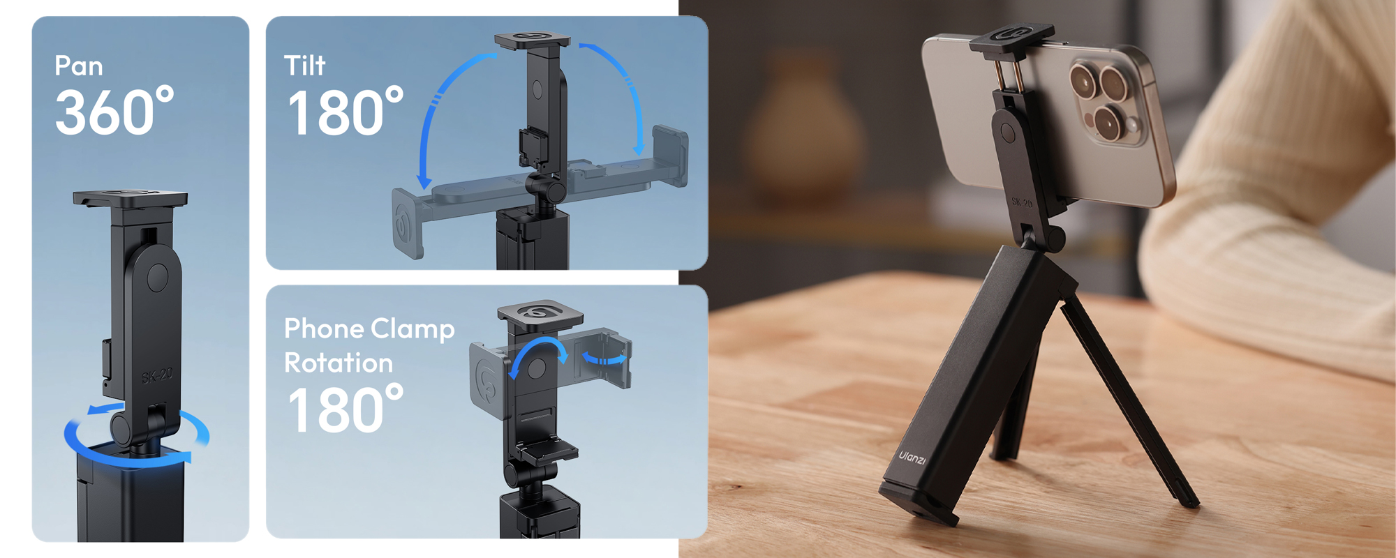 Uchwyt do smartfona Ulanzi SK-20