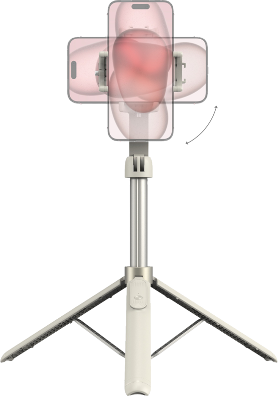 SmallRig 4730 Przenośny statyw do selfie ST-25, biały