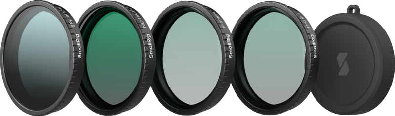 SmallRig 5412 Zestaw filtrów do DJI Osmo Action 5 Pro / 4