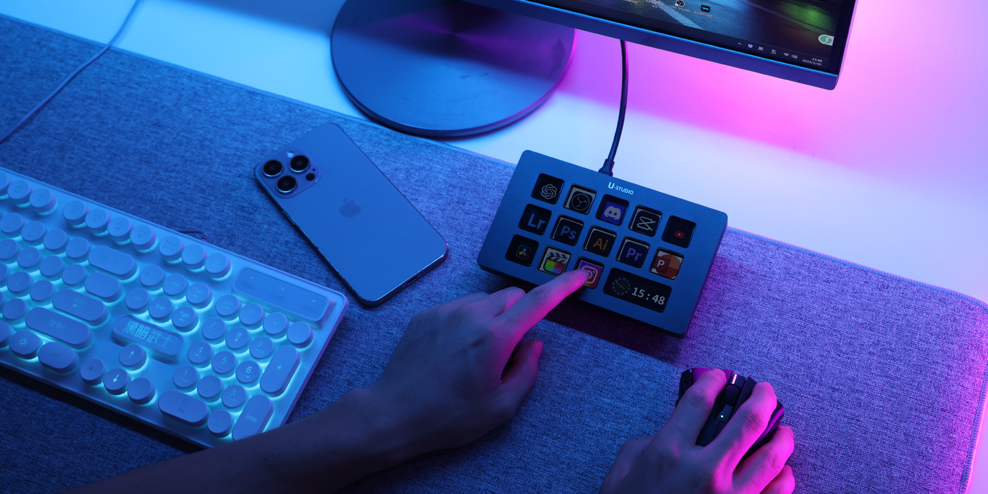 Konsola Ulanzi Stream Deck D200H