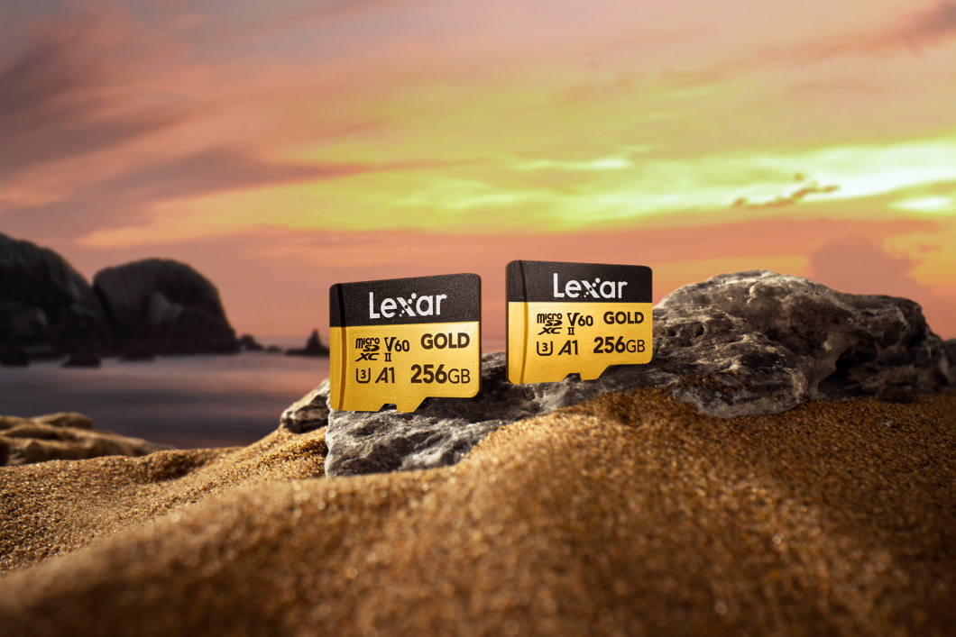 Lexar microSDXC Gold 256GB UHS-II U3 V60 A1 R 280MB/s W 180MB/s