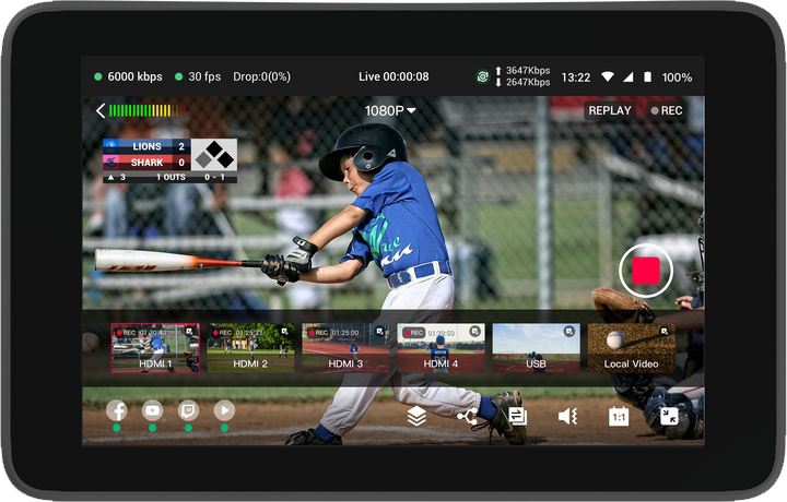 YoloBox Ultra przenośne studio do transmisji na żywo