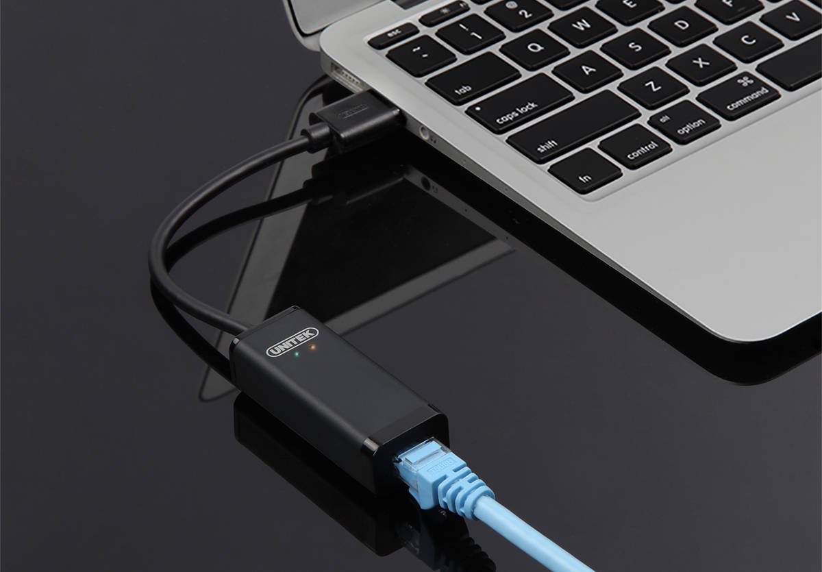 Unitek Y-1468 adapter USB-Ethernet 10/100Mbps