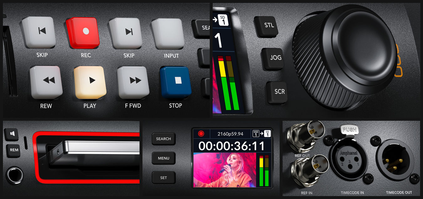 Blackmagic Design HyperDeck Studio HD Plus
