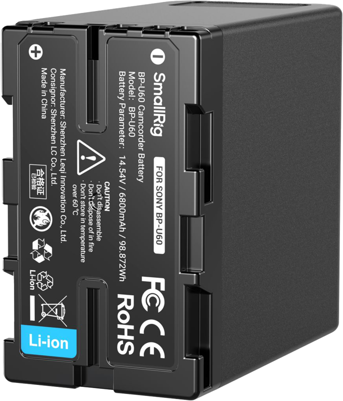 SmallRig 4670 Akumulator do kamery BP-U60 Sony