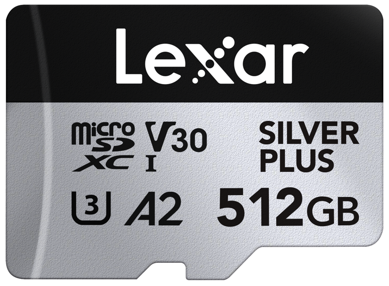 Karta Lexar microSDXC Silver Plus 1066x UHS-I/U3/A2/4K R205/W150 512GB