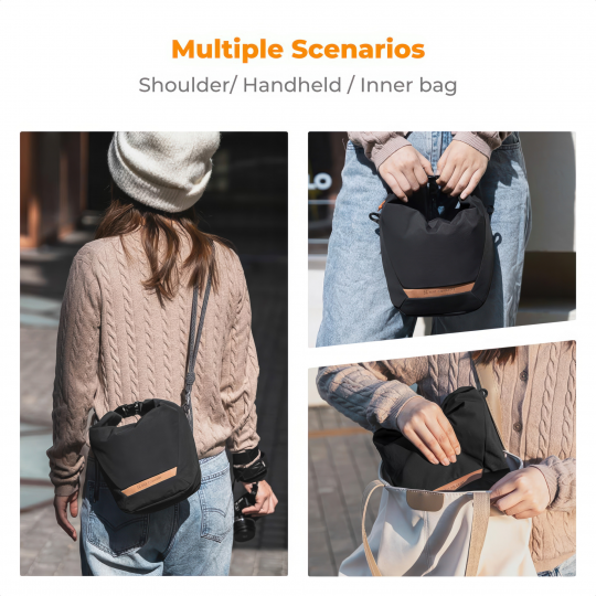 Torba fotograficzna K&F Concept Urban Wander Sling U11 5 l - czarna