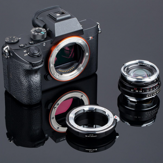 Adapter bagnetowy K&F Concept - Leica M / Sony E