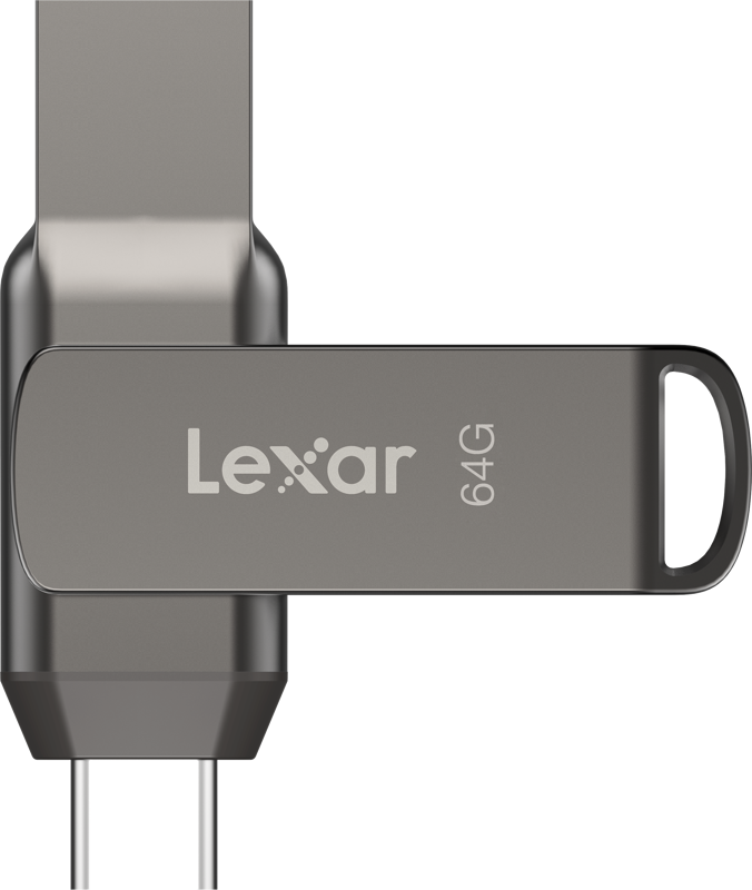 Lexar Pendrive 256 GB JumpDrive D400, USB 3.1 Type-C 130 MB/s