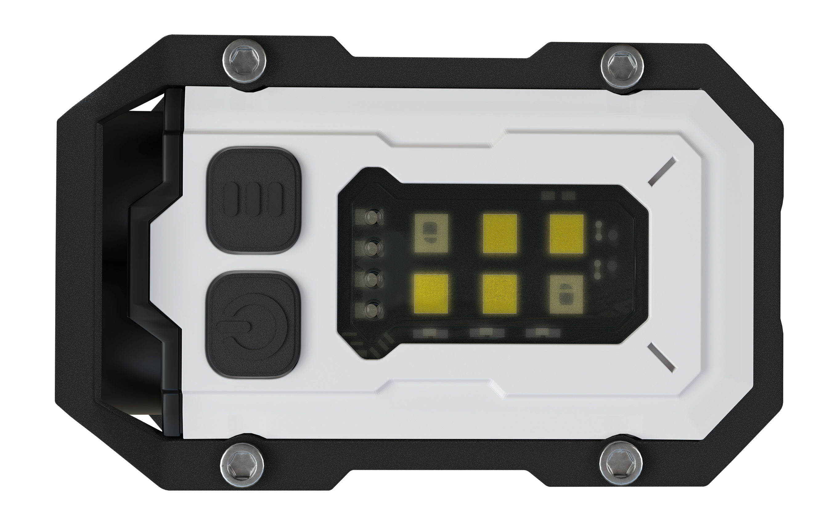 Latarka LED Newell EDC Nyks  Solid - biała