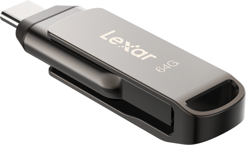 Lexar Pendrive 256 GB JumpDrive D400, USB 3.1 Type-C 130 MB/s