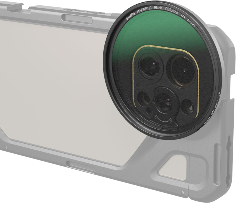 Smallrig 4583 Filtr mgiełkowy Black Mist z mocowaniem 1/4 (67 mm)