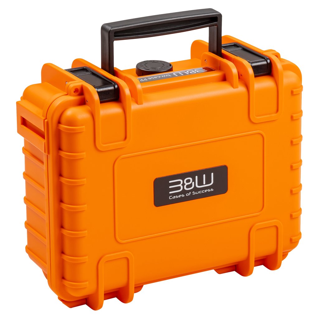 Walizka B&W Typ 500 do DJI Osmo Pocket 3 Creator Combo pomarańczowa