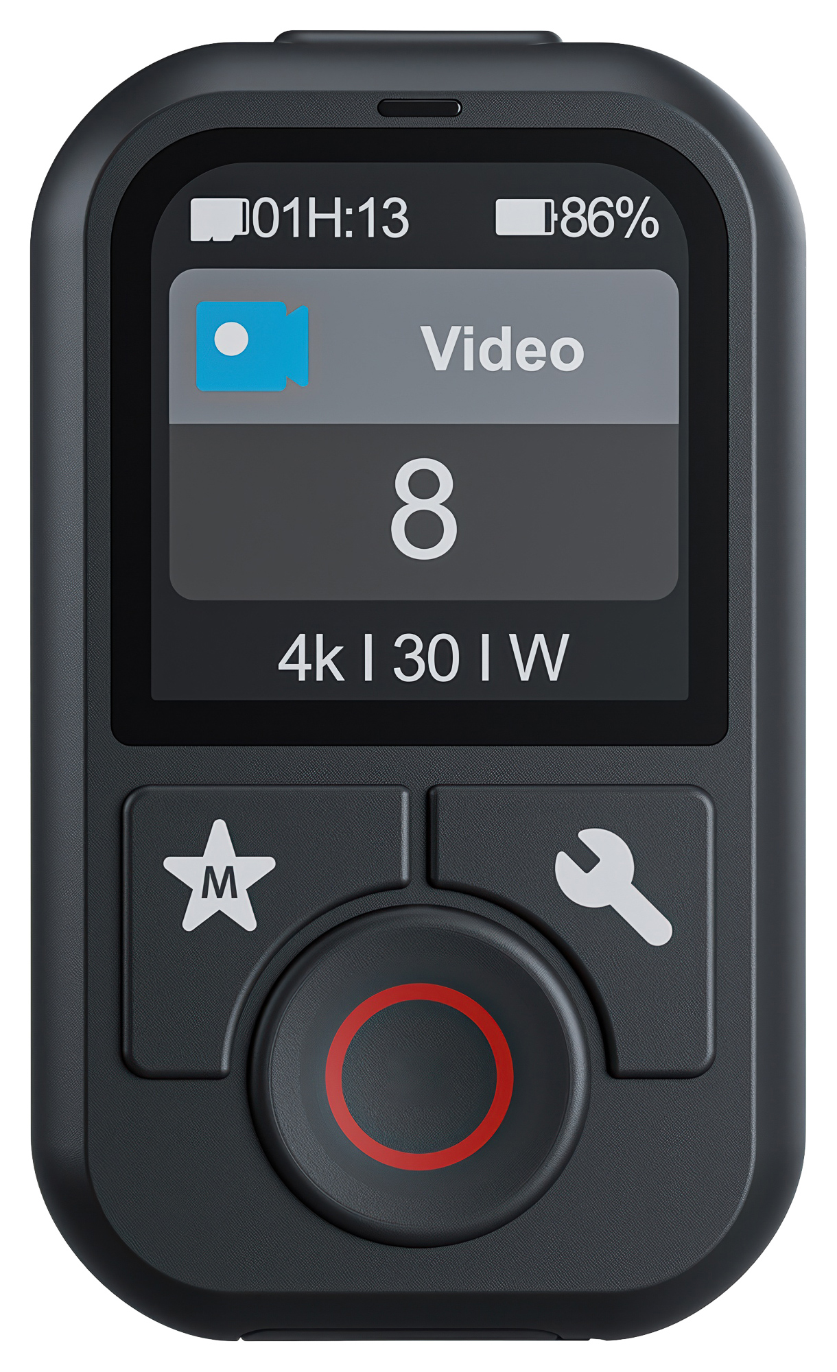 Pilot Telesin S5-RMT-01-TGP do kamer GoPro Hero 8 / 9 / 10 / 11 / 12 / 13