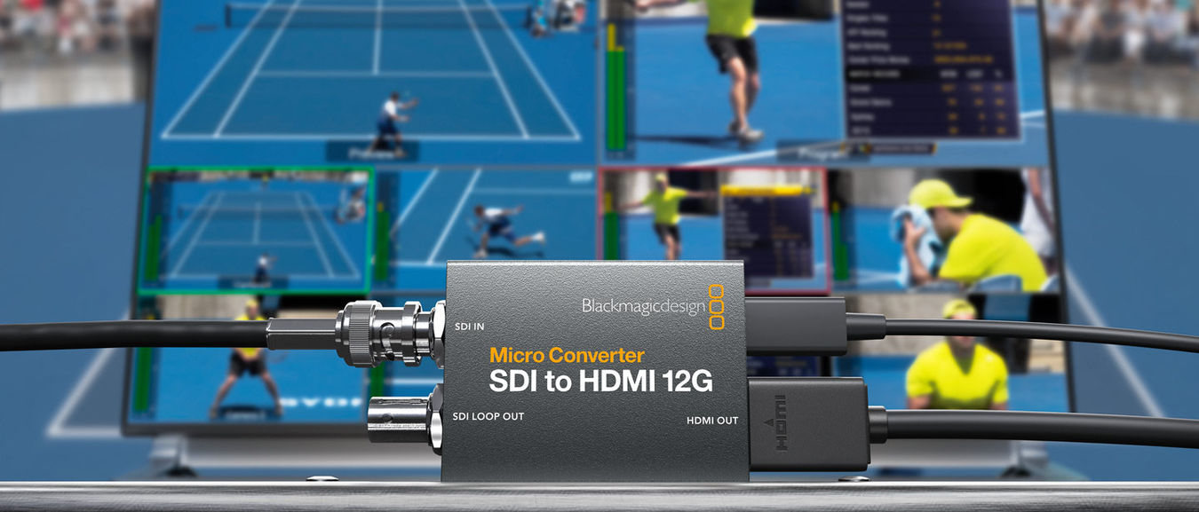 Blackmagic Micro Converter HDMI do SDI 12G (bez zasilacza)