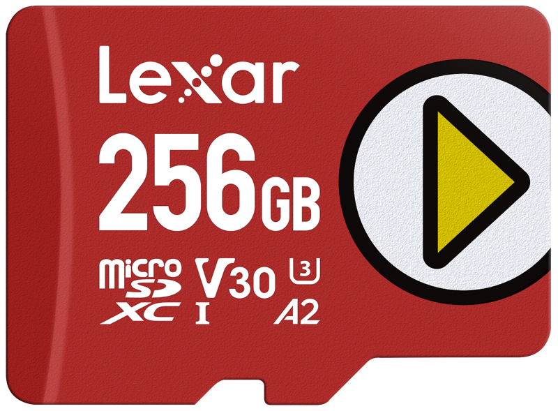Lexar microSDXC PLAY UHS-I/A2/U3 R205/W140 szt (V30) 256GB
