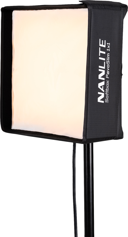 Lampa Nanlite PavoSlim 60B - zestaw, panel LED, softbox, klamra, Bi-Color