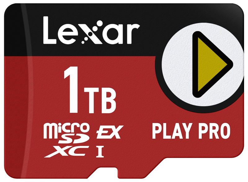 Lexar Karta microSDXC Express PLAY Pro 7.1,R900/W600 C10 U3 UHS-I (V30) 1TB