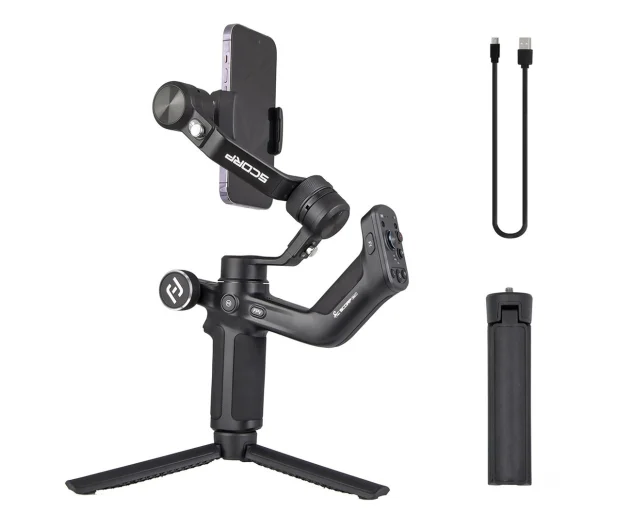 Gimbal ręczny FeiyuTech Scorp mini P do smartfonów - czarny