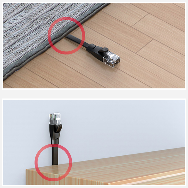 Unitek Kabel sieciowy płaski UTP Ethernet Cat.6 5m