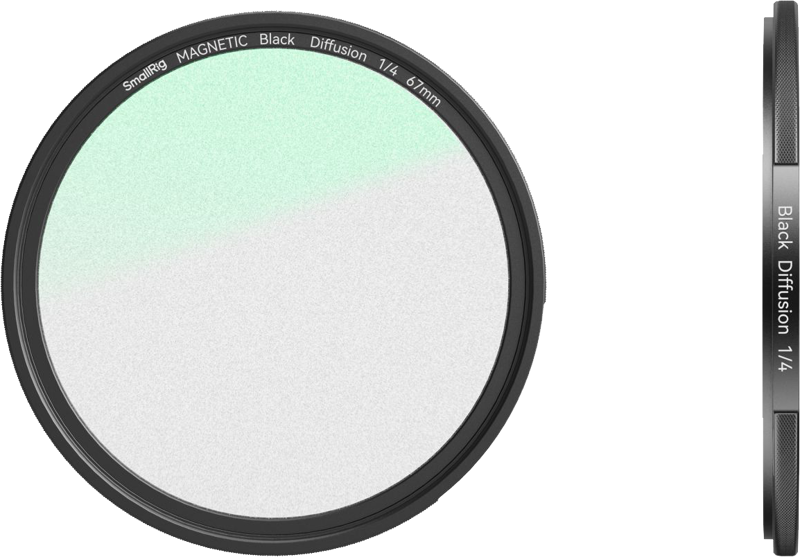 Smallrig 4583 Filtr mgiełkowy Black Mist z mocowaniem 1/4 (67 mm)