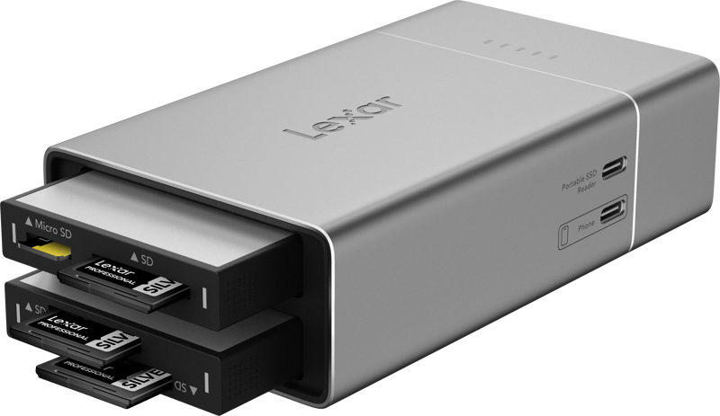 Profesjonalna stacja dokująca Lexar Workflow Go WF600