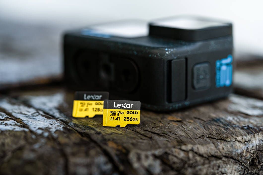 Lexar microSDXC Gold 256GB UHS-II U3 V60 A1 R 280MB/s W 180MB/s
