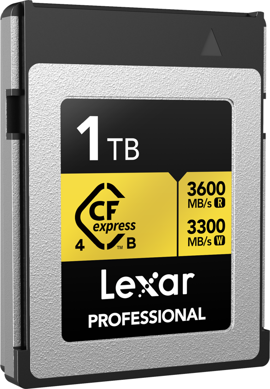 Karta Lexar CFexpress 4.0 Pro Gold R3600/W3300 1TB
