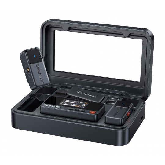 Zestaw do bezprzewodowej transmisji dźwięku Saramonic Air-02 (RX + TX +TX)