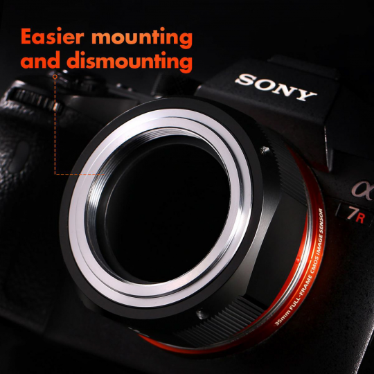 Adapter bagnetowy K&F Concept - M42 / Sony E