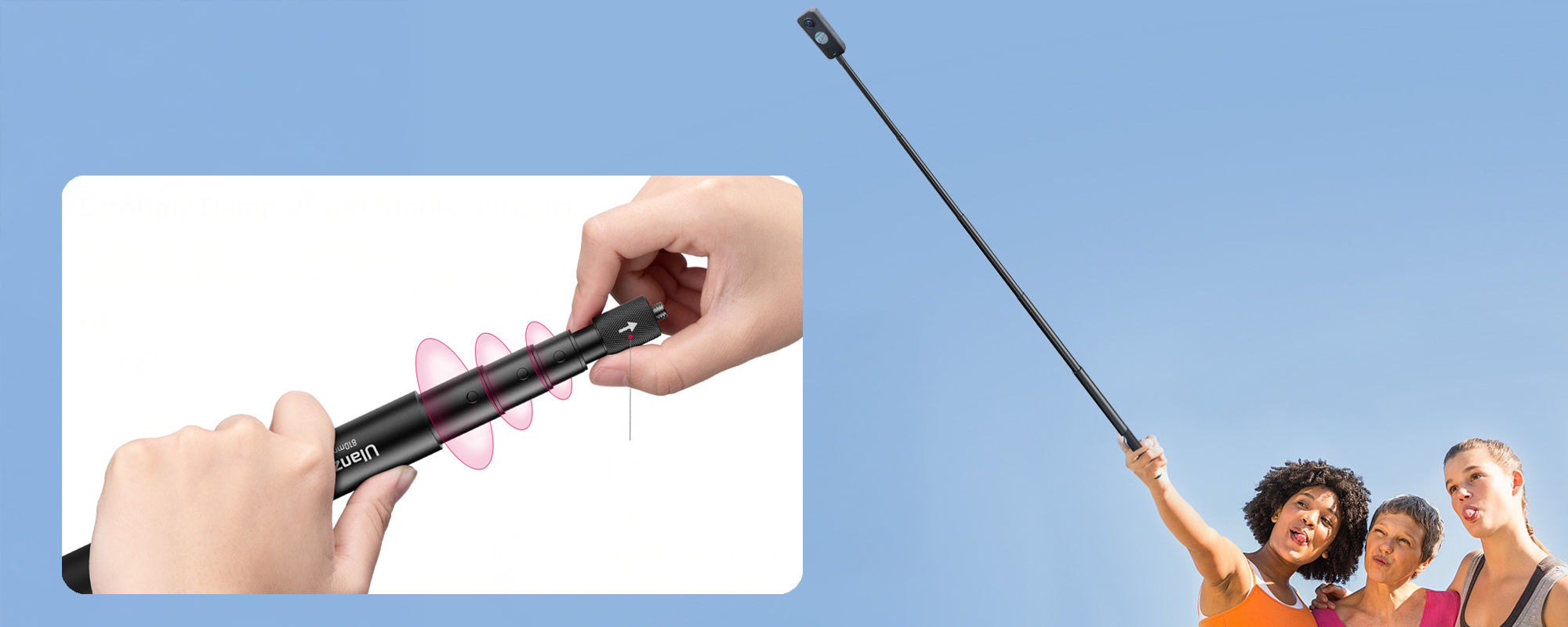 Selfie stick Ulanzi MT-57