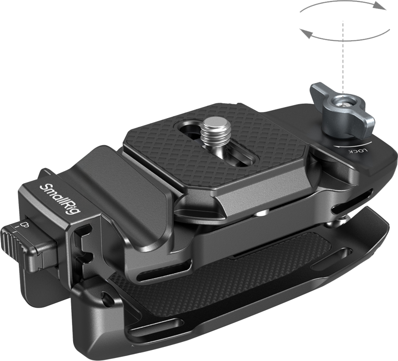 SmallRig 5053  klips do aparatu + płytka montażowa Quick Release