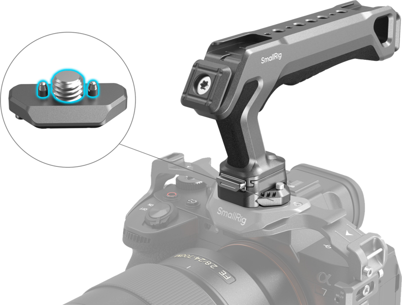 Smallrig 4483 Zestaw uchwytów górnych z szybkim demontażem HawkLock H21