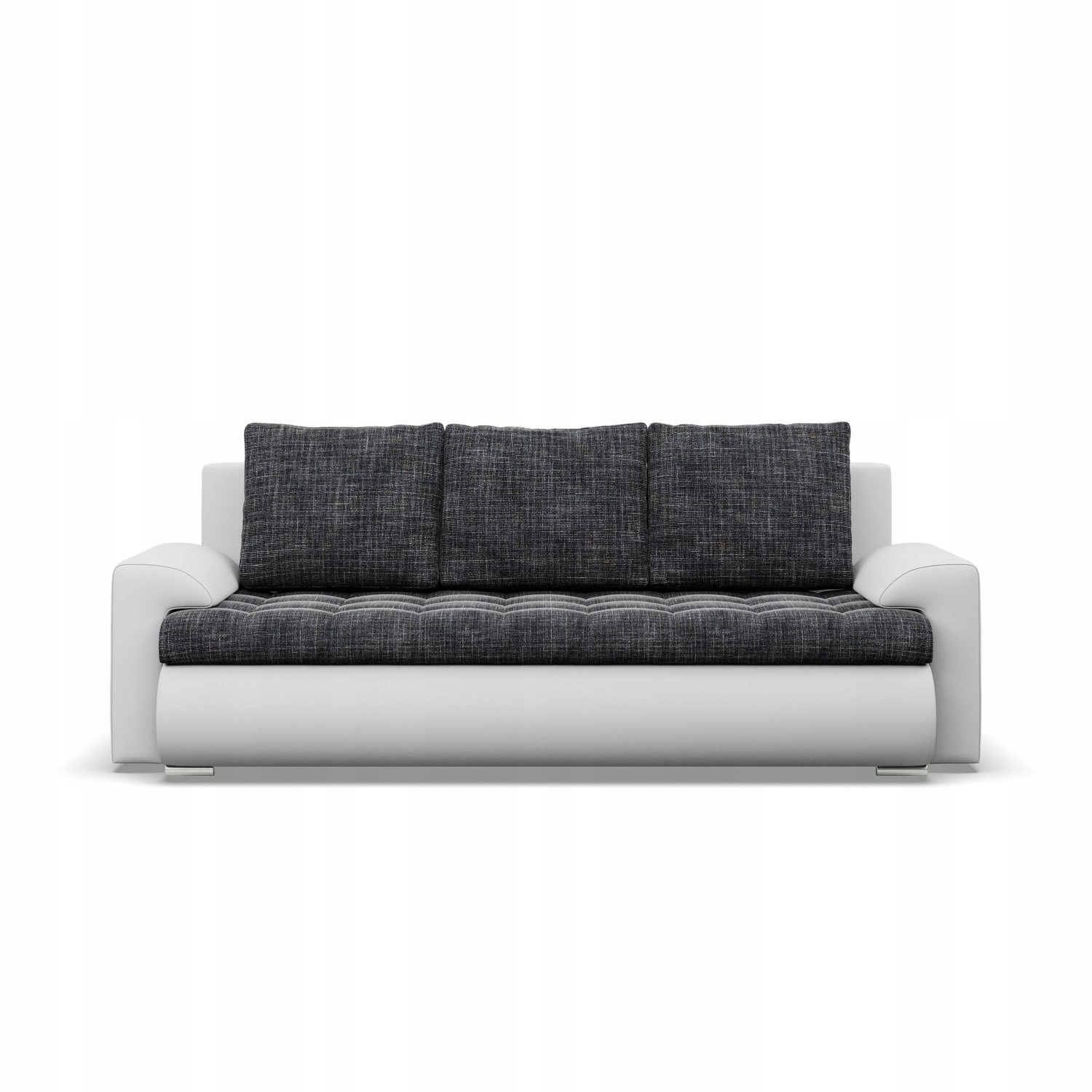 KANAPA FORESTA PLECIONKA BIAŁY POPIEL Rozkładana Wygodna Funkcja Spania