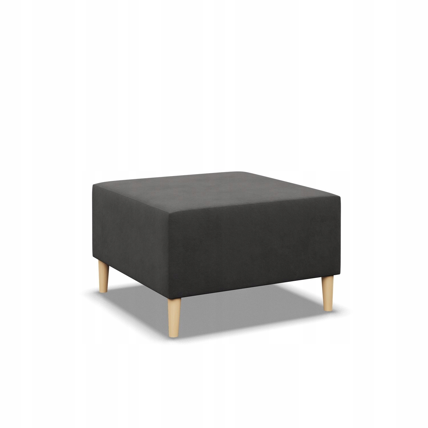 PUFA BLANK SZARY 70x70 Podnóżek PUF