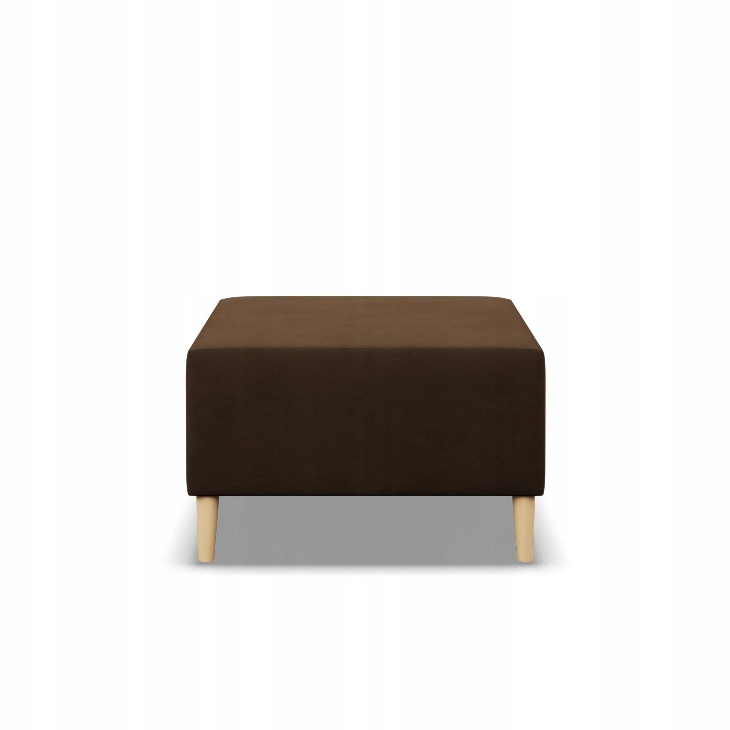 PUFA BLANK BRĄZOWY 70x70 Podnóżek PUF