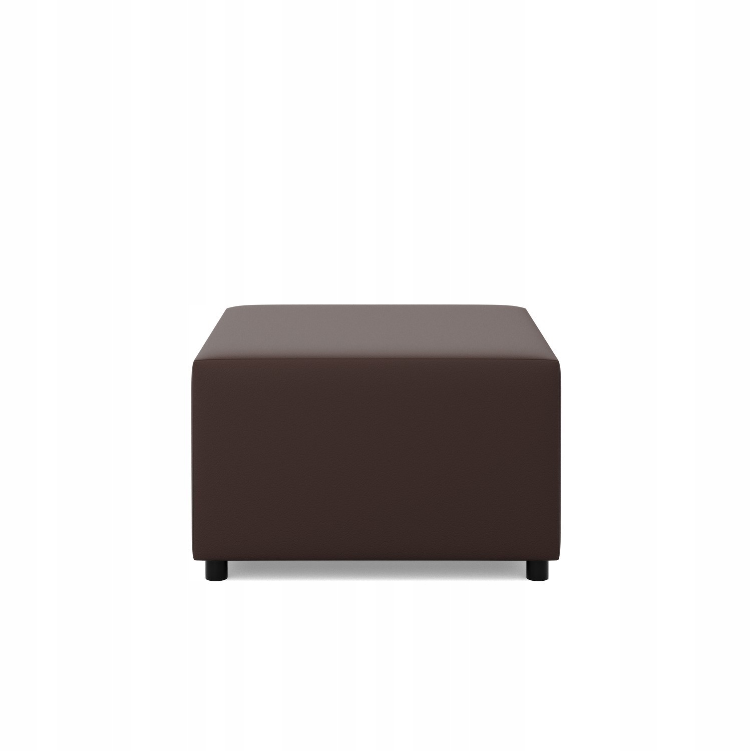 PUFA LUNA BRĄZOWA 70x70 Podnóżek PUF